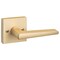 Sure-Loc Hardware Sure-Loc Hardware Basel Square Dummy Lever, Satin Brass BS100-SQ SB - alternate 1
